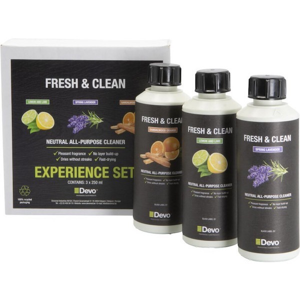 Devo Fresh & Clean EXPERIENCE SET 3 x 250 ML