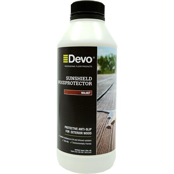 Devo SunShield Woodprotector Walnut 1L