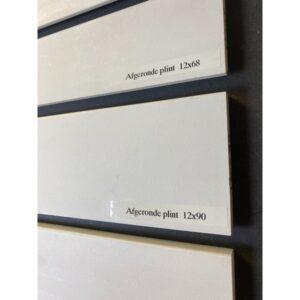 MDF afgeronde plint wit 12 x 90 mm