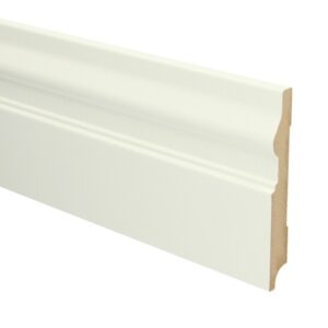 MDF luxeplint wit 18 x 140 mm