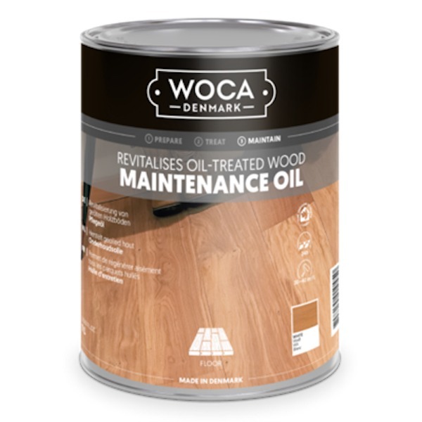 Woca onderhoudsolie wit 1L