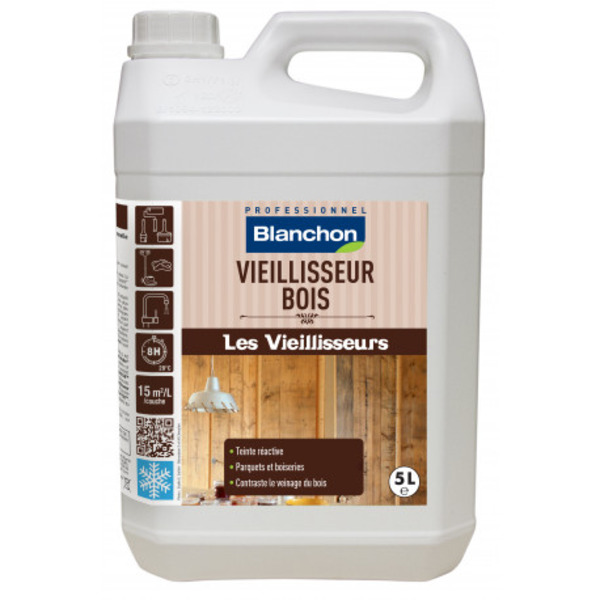 Blanchon houtverouderaar wit 5L