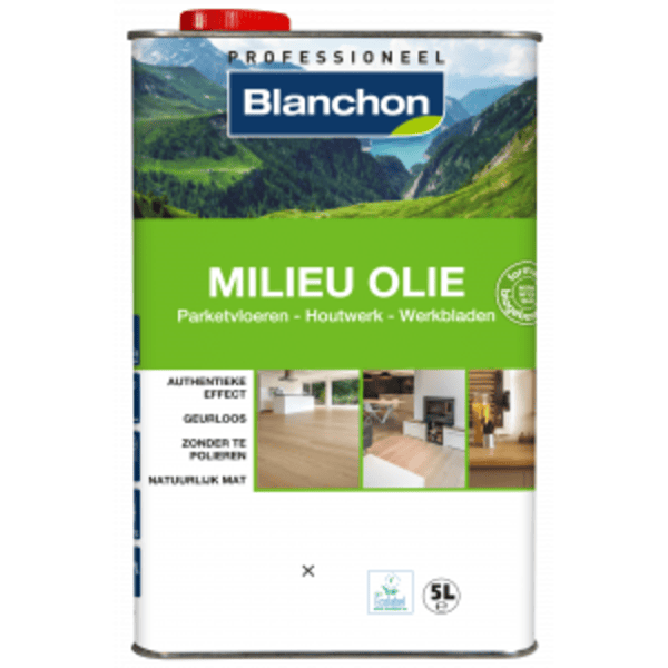 Blanchon olie milieu biosource ruw hout 1L