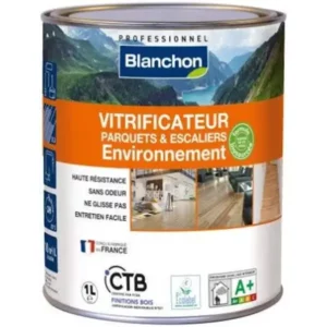 Blanchon parketlak milieu biosource mat 1L