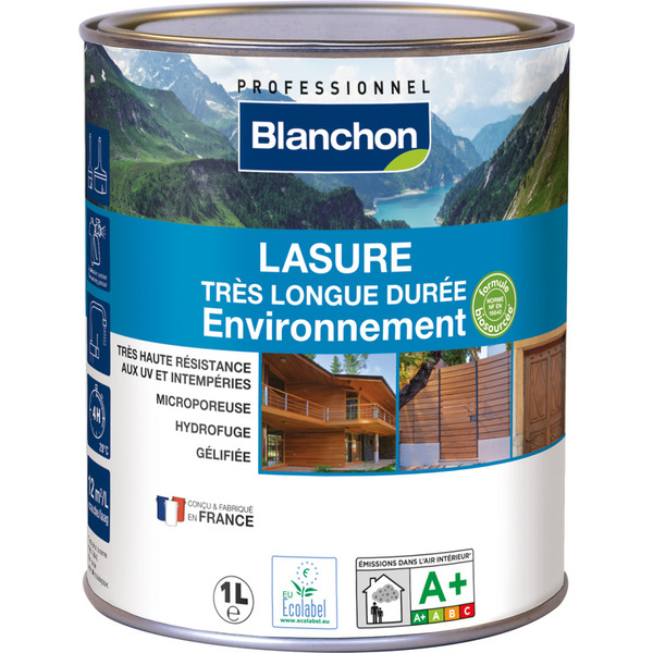 Blanchon zeer lang houdende lazuurverf milieu biosource heldere eik 1L