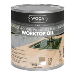 Woca werkblad olie wit 0,75L