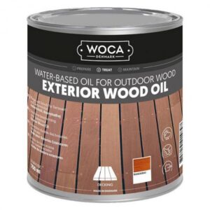 woca exterior wood oil bangkirai 750 ml