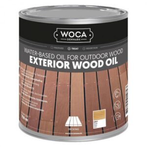 woca exterior wood oil grijs 750ml