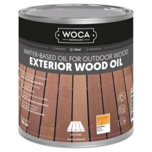 woca exterior wood oil naturel 750ml